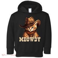 Cowboy Cat Meowdy Toddler Hoodie thumb 0