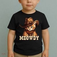 Cowboy Cat Meowdy Toddler T-Shirt thumb 2