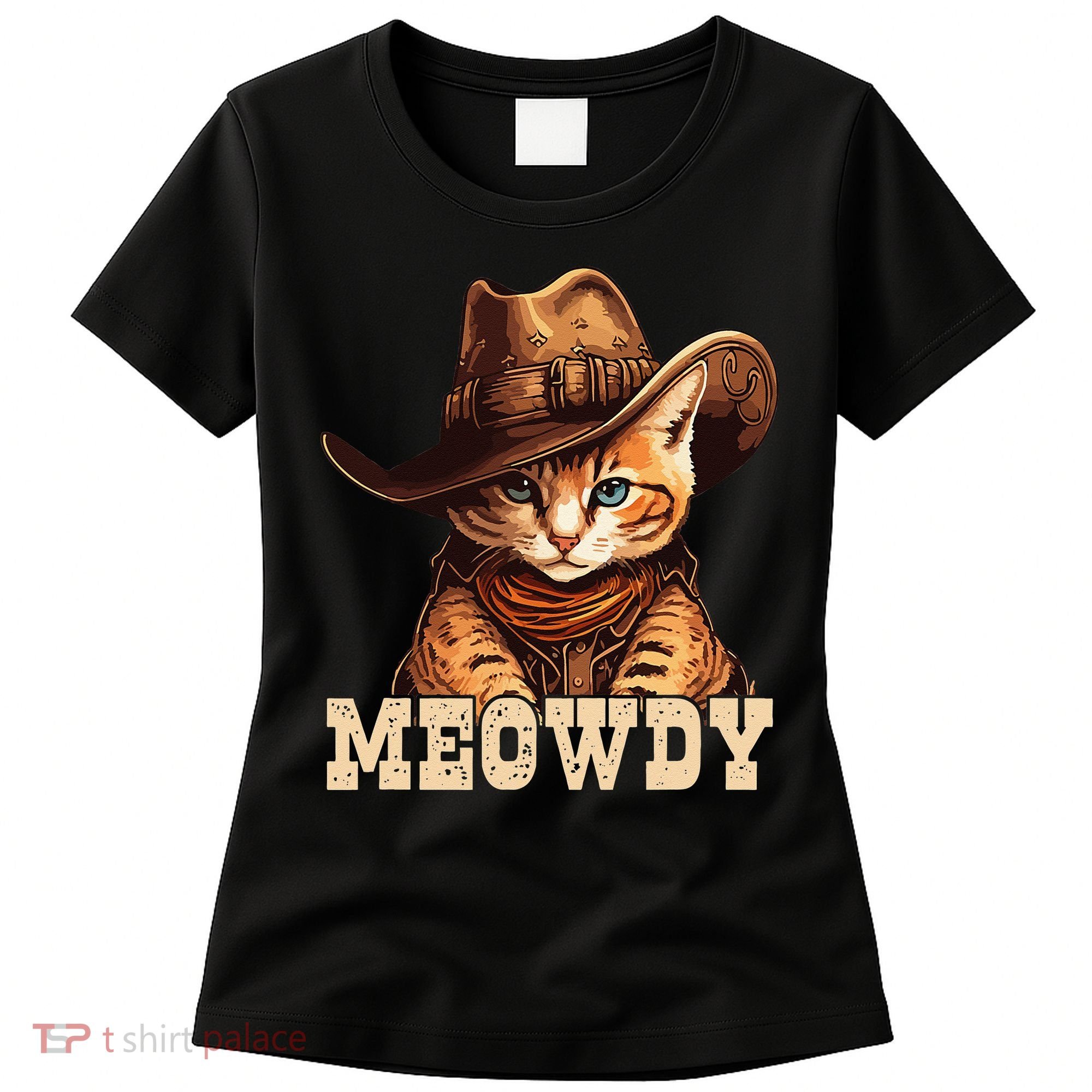 Cowboy Cat Meowdy Women's T-Shirt