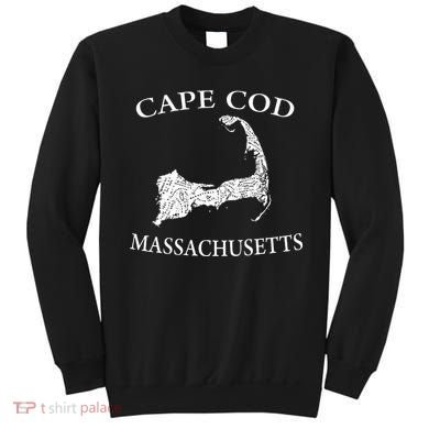 Cape Cod Map Sweatshirt