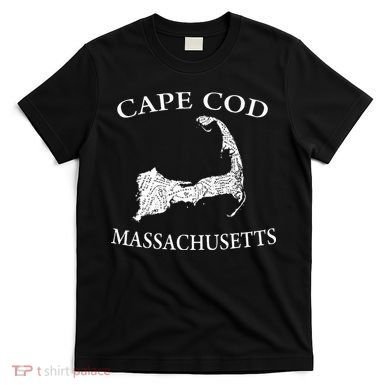 Cape Cod Map T-Shirt