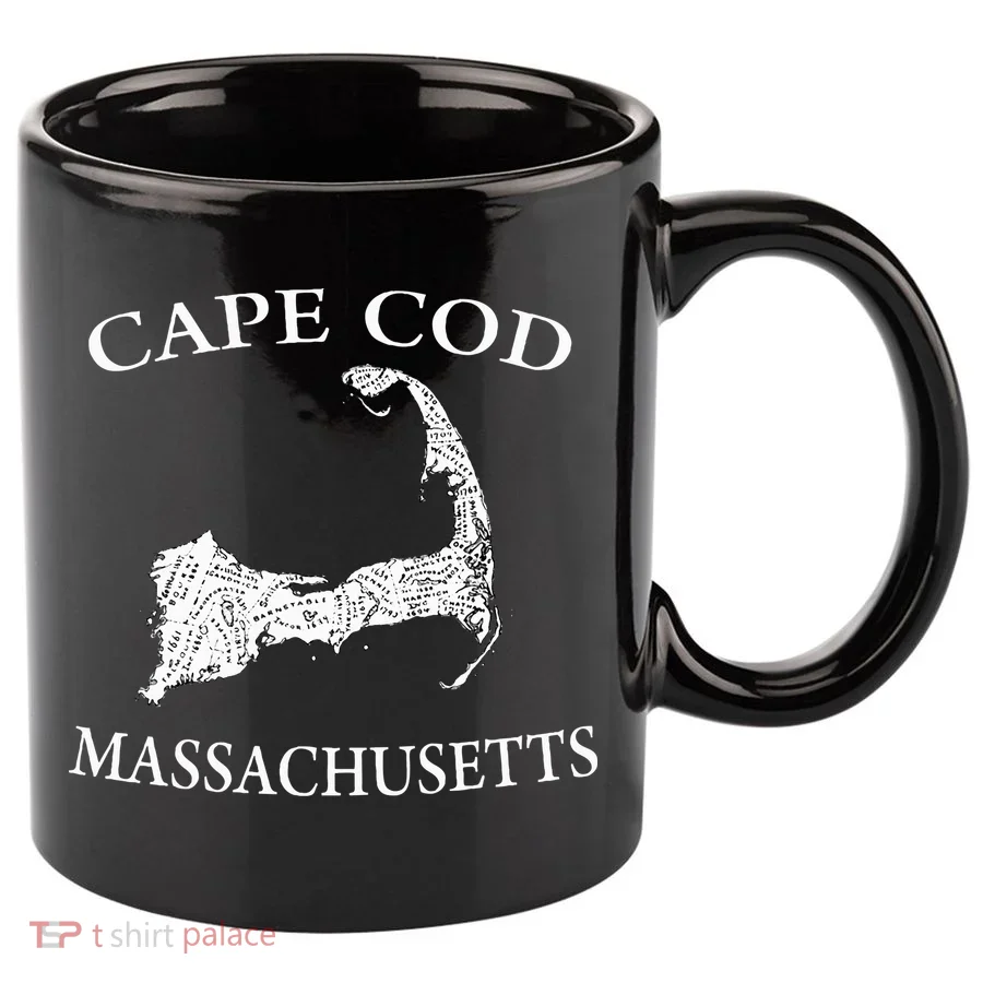 Cape Cod Map 11oz C Handle Ceramic Mug