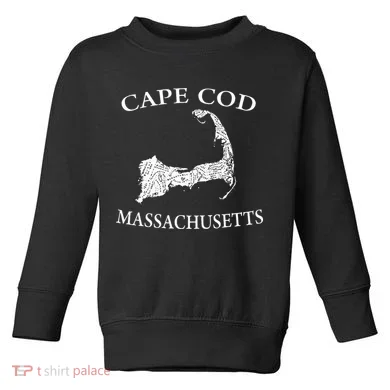 Cape Cod Map Toddler Sweatshirt
