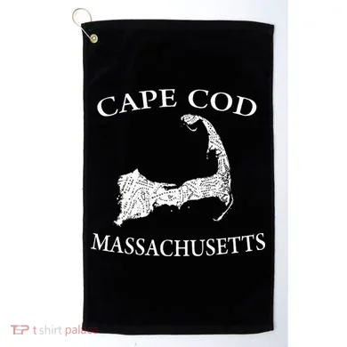 Cape Cod Map Golf Towel