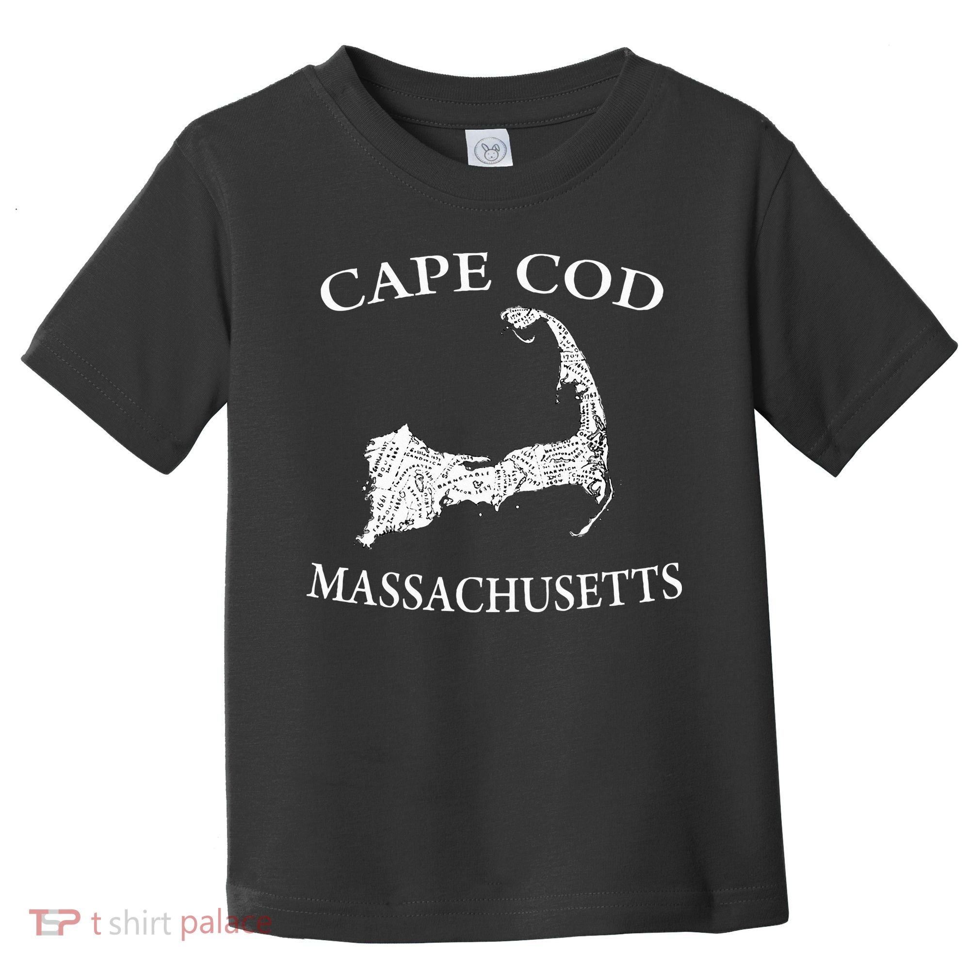 Cape Cod Map Toddler T-Shirt