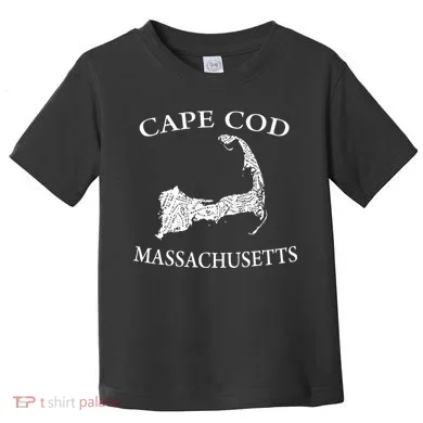 Cape Cod Map Toddler T-Shirt