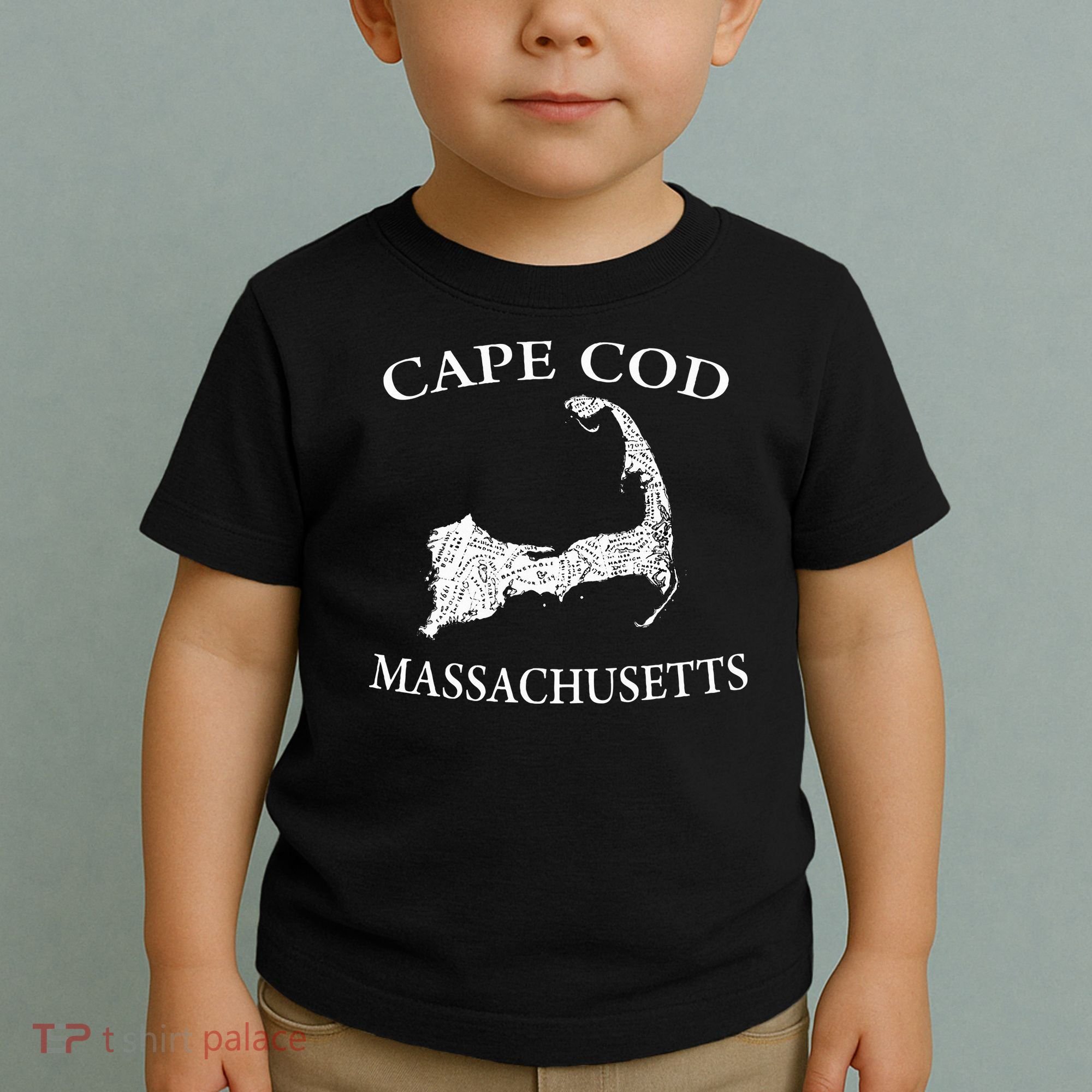Cape Cod Map Toddler T-Shirt