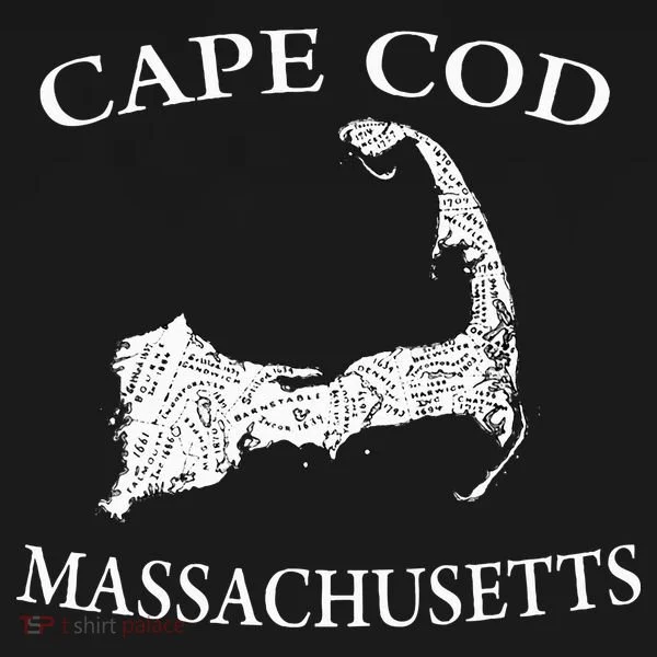Cape Cod Map Women's Long Sleeve Shirt