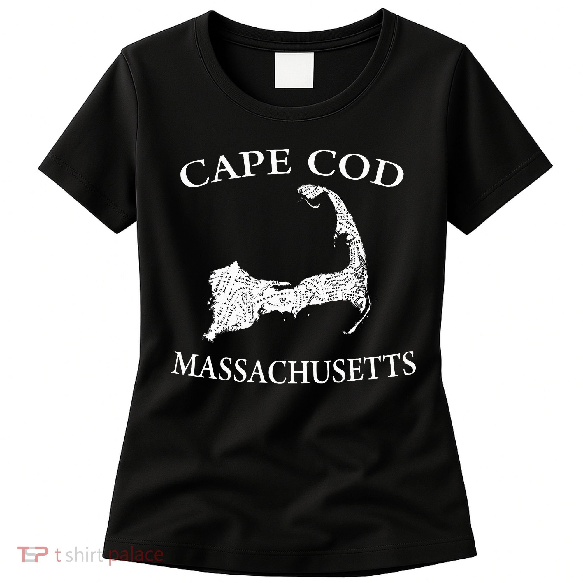 Cape Cod Map Women's T-Shirt