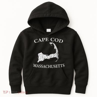 Cape Cod Map Kids Hoodie