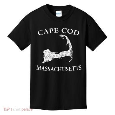 Cape Cod Map Kids T-Shirt