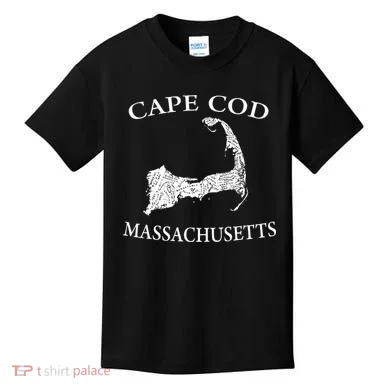 Cape Cod Map Kids T-Shirt