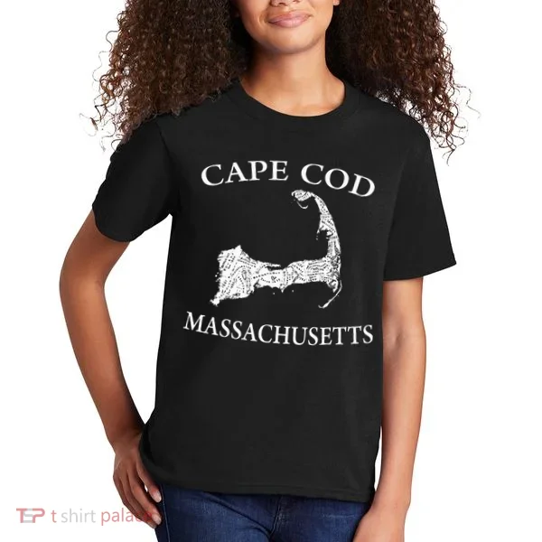 Cape Cod Map Kids T-Shirt