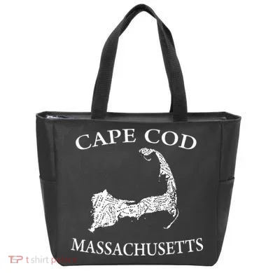 Cape Cod Map Tote Bag
