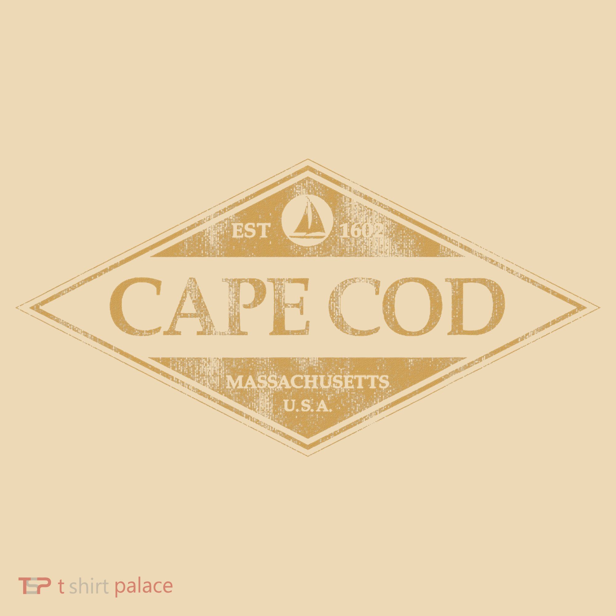 Cape Cod Massachusetts Retro Preppy Throwback Tote Bag