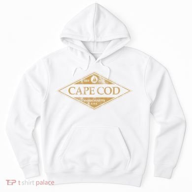 Cape Cod Massachusetts Retro Preppy Throwback Hoodie