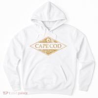 Cape Cod Massachusetts Retro Preppy Throwback Hoodie thumb 0
