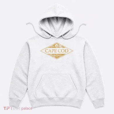 Cape Cod Massachusetts Retro Preppy Throwback Hoodie