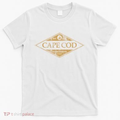 Cape Cod Massachusetts Retro Preppy Throwback T-Shirt