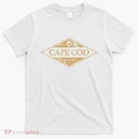 Cape Cod Massachusetts Retro Preppy Throwback T-Shirt thumb 0