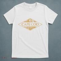 Cape Cod Massachusetts Retro Preppy Throwback T-Shirt thumb 5