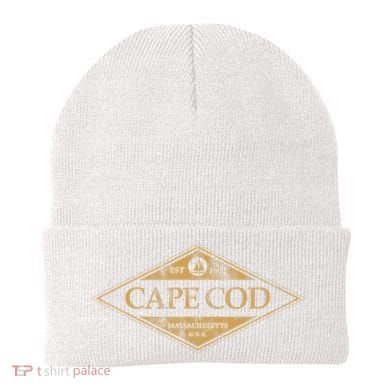 Cape Cod Massachusetts Retro Preppy Throwback Beanie