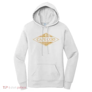 Cape Cod Massachusetts Retro Preppy Throwback Women's Hoodie