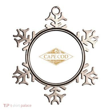 Cape Cod Massachusetts Retro Preppy Throwback Ornament