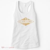 Cape Cod Massachusetts Retro Preppy Throwback Women's Tank Top thumb 0