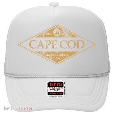 Cape Cod Massachusetts Retro Preppy Throwback Hat