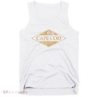 Cape Cod Massachusetts Retro Preppy Throwback Tank Top thumb 0
