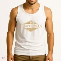 Cape Cod Massachusetts Retro Preppy Throwback Tank Top thumb 3