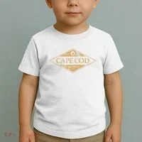 Cape Cod Massachusetts Retro Preppy Throwback Toddler T-Shirt thumb 2