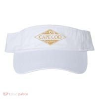 Cape Cod Massachusetts Retro Preppy Throwback Visor thumb 0