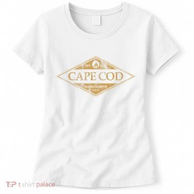 Cape Cod Massachusetts Retro Preppy Throwback Women's T-Shirt