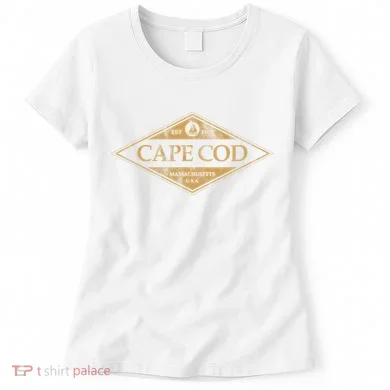 Cape Cod Massachusetts Retro Preppy Throwback Women's T-Shirt
