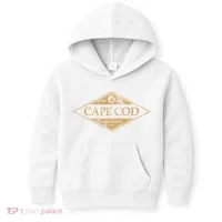 Cape Cod Massachusetts Retro Preppy Throwback Kids Hoodie thumb 0