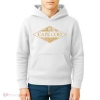 Cape Cod Massachusetts Retro Preppy Throwback Kids Hoodie thumb 4