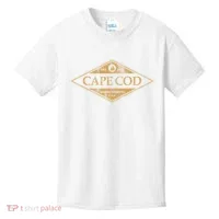 Cape Cod Massachusetts Retro Preppy Throwback Kids T-Shirt thumb 0