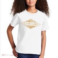 Cape Cod Massachusetts Retro Preppy Throwback Kids T-Shirt thumb 2