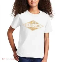 Cape Cod Massachusetts Retro Preppy Throwback Kids T-Shirt thumb 2