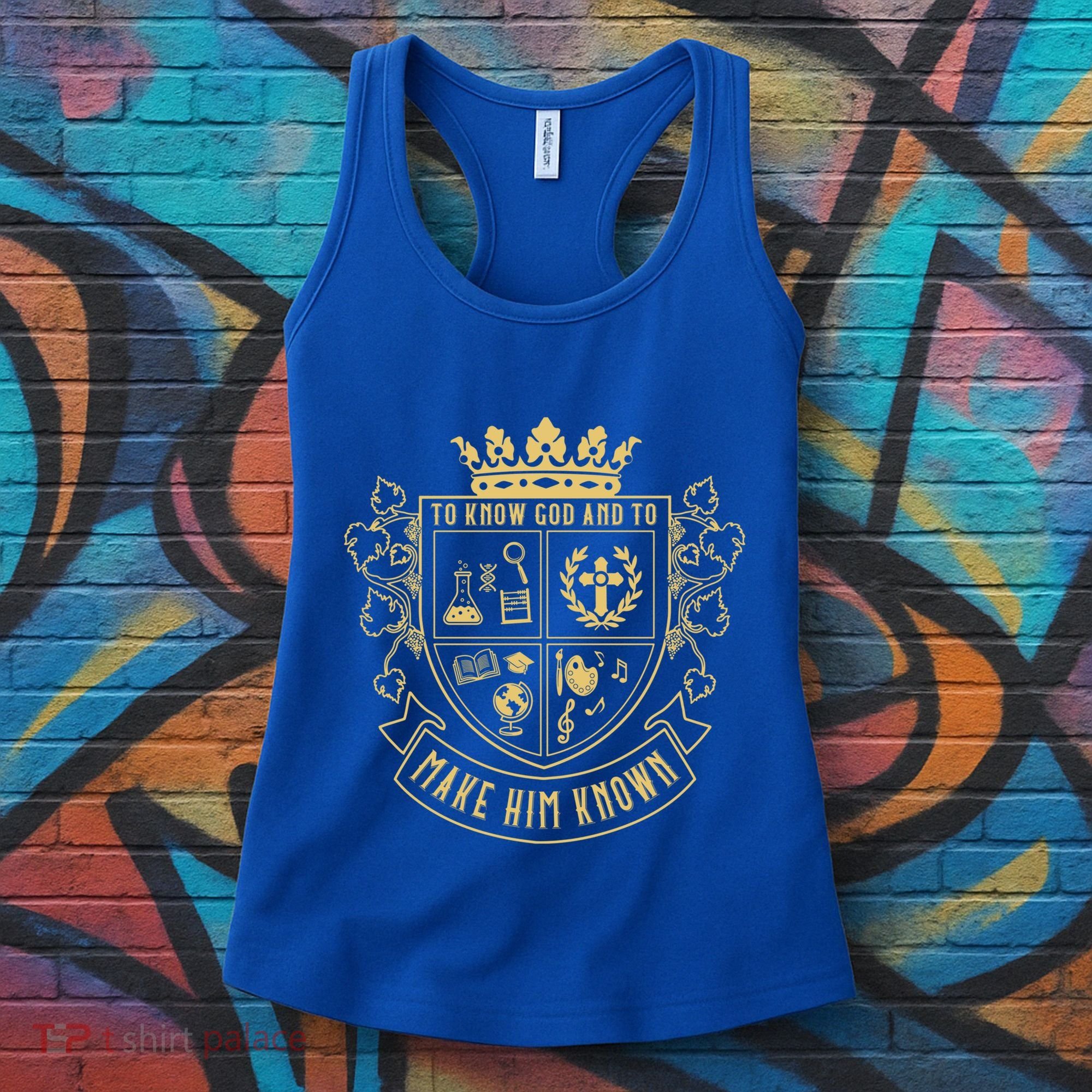 Classical Conversations Mom To Know God And Make Him Known Great Gift Women's Tank Top