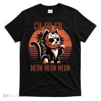 Ch Ch Meow Meow Meow Funny Animal Horror Movie Cute Kitten T-Shirt thumb 0