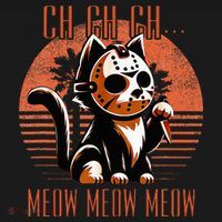 Ch Ch Meow Meow Meow Funny Animal Horror Movie Cute Kitten Polo thumb 3
