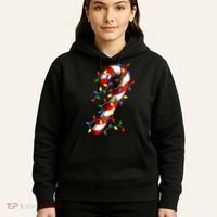 Candy Cane Merry And Bright Christmas Lights Candy Costume Hoodie thumb 5