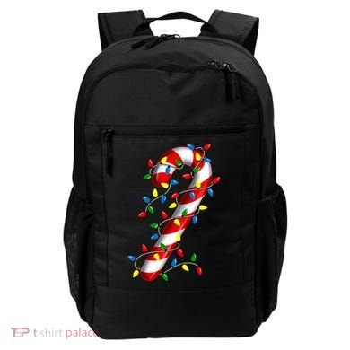Candy Cane Merry And Bright Christmas Lights Candy Costume Backpack