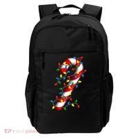 Candy Cane Merry And Bright Christmas Lights Candy Costume Backpack thumb 0