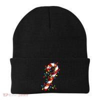 Candy Cane Merry And Bright Christmas Lights Candy Costume Beanie thumb 0