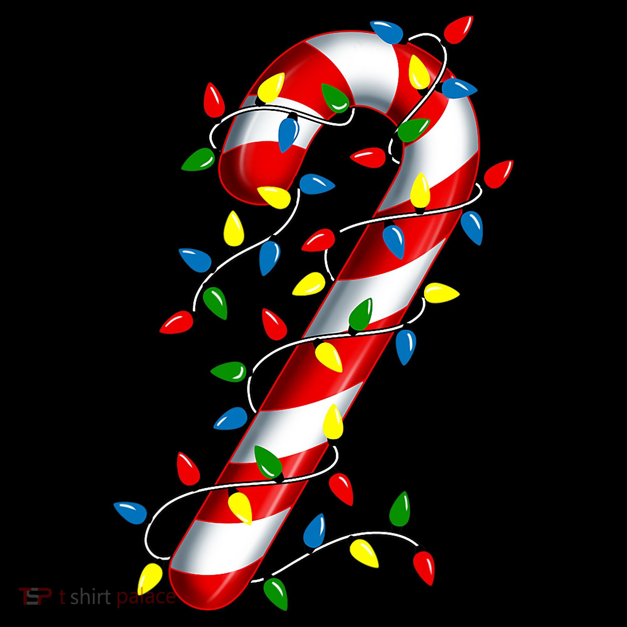 Candy Cane Merry And Bright Christmas Lights Candy Costume Women's Hoodie