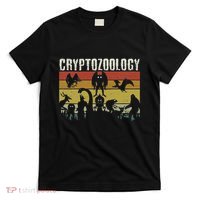 Cute Cryptid Monsters Bigfoot Mothman Dogman Cryptozoology T-Shirt thumb 0